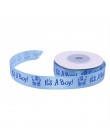 10 stoczni/rolka 15MM to chłopiec to dziewczyna rypsowa satynowa wstążka opakowanie na prezent wstążki na Baby Shower chrzest i 