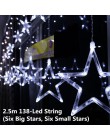 Boże narodzenie 3M X 3M 304 kurtyna girlanda żarówkowa Led Lights Xmas Garland ozdoby choinkowe dla domu noworoczne dekoracje na