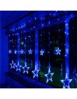 Boże narodzenie 3M X 3M 304 kurtyna girlanda żarówkowa Led Lights Xmas Garland ozdoby choinkowe dla domu noworoczne dekoracje na