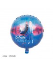 1pc Cartoon księżniczka syrenka z balonów foliowych Baby shower dziewczyna nadmuchiwane helem Globos dzieci dekoracje na przyjęc