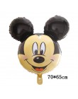 114cm Giant Mickey Minnie Mouse balon kreskówka folia balon na przyjęcie urodzinowe dla dzieci dekoracje na imprezę urodzinową d