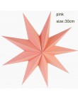 1pc 60cm duże DIY siedem kąt papierowe gwiazdki ozdoby choinkowe Home Decor wiszące latarnia bożonarodzeniowa okno kominek wystr