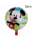 114cm Giant Mickey Minnie Mouse balon kreskówka folia balon na przyjęcie urodzinowe dla dzieci dekoracje na imprezę urodzinową d