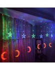 Boże narodzenie 3M X 3M 304 kurtyna girlanda żarówkowa Led Lights Xmas Garland ozdoby choinkowe dla domu noworoczne dekoracje na