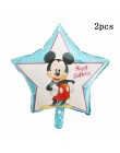 114cm Giant Mickey Minnie Mouse balon kreskówka folia balon na przyjęcie urodzinowe dla dzieci dekoracje na imprezę urodzinową d