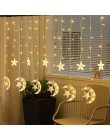 Boże narodzenie 3M X 3M 304 kurtyna girlanda żarówkowa Led Lights Xmas Garland ozdoby choinkowe dla domu noworoczne dekoracje na