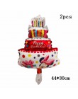 114cm Giant Mickey Minnie Mouse balon kreskówka folia balon na przyjęcie urodzinowe dla dzieci dekoracje na imprezę urodzinową d
