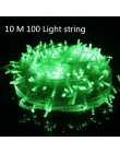 Boże narodzenie 3M X 3M 304 kurtyna girlanda żarówkowa Led Lights Xmas Garland ozdoby choinkowe dla domu noworoczne dekoracje na