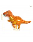 Dinozaur zaopatrzenie firm balon w kształcie dinozaura papierowa girlanda dla dzieci chłopiec dekoracja urodzinowa dinozaur świa