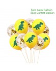 Dinozaur zaopatrzenie firm balon w kształcie dinozaura papierowa girlanda dla dzieci chłopiec dekoracja urodzinowa dinozaur świa
