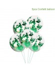 11 sztuk chłopcy urodziny Dino Party dinozaur folia konfetti do balonów lateksowe balony Dino balon powietrza Globos Baby Shower