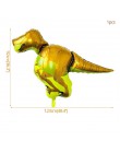 11 sztuk chłopcy urodziny Dino Party dinozaur folia konfetti do balonów lateksowe balony Dino balon powietrza Globos Baby Shower