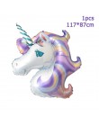 Dla dzieci urodziny jednorożec strona dekoracji jednorożec róg ciasto topper opaska do włosów ślub baby shower party supplies 1s
