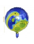 11 sztuk chłopcy urodziny Dino Party dinozaur folia konfetti do balonów lateksowe balony Dino balon powietrza Globos Baby Shower