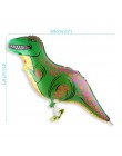 11 sztuk chłopcy urodziny Dino Party dinozaur folia konfetti do balonów lateksowe balony Dino balon powietrza Globos Baby Shower