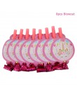 Dla dzieci urodziny jednorożec strona dekoracji jednorożec róg ciasto topper opaska do włosów ślub baby shower party supplies 1s