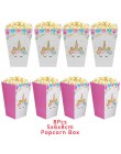 Dla dzieci urodziny jednorożec strona dekoracji jednorożec róg ciasto topper opaska do włosów ślub baby shower party supplies 1s