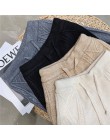 Streetwear jesień grube spodnie damskie spodnie 2019 jesienno-zimowa wysoka talia luźne sznurkiem w pasie twist rzodkiewka wełni