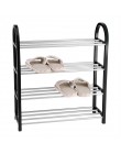 Stojak na buty aluminium Metal stojak na buty DIY buty półka do przechowywania Organizer do domu akcesoria stojak na buty