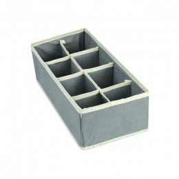 Bielizna Storage Organizer Box, 6/7/8/24 skarpetki/szalik/biustonosz siatka szafa szuflada Organizer składana szafa tkanina kont