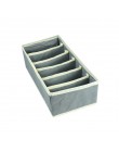 Bielizna Storage Organizer Box, 6/7/8/24 skarpetki/szalik/biustonosz siatka szafa szuflada Organizer składana szafa tkanina kont