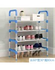 Stojak na buty organizer na obuwie aluminium Metal stały stojak na buty DIY buty półka do przechowywania organizer do domu akces