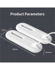 YAJIAO 220 V/ue wtyczka elektryczna suszarka do butów przenośna suszarka do butów UV Deodorizate sterylizacja osuszanie butów pi