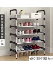 Stojak na buty organizer na obuwie aluminium Metal stały stojak na buty DIY buty półka do przechowywania organizer do domu akces