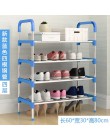 Stojak na buty organizer na obuwie aluminium Metal stały stojak na buty DIY buty półka do przechowywania organizer do domu akces