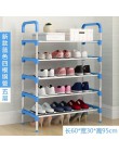 Stojak na buty organizer na obuwie aluminium Metal stały stojak na buty DIY buty półka do przechowywania organizer do domu akces