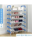 Stojak na buty organizer na obuwie aluminium Metal stały stojak na buty DIY buty półka do przechowywania organizer do domu akces
