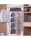 Szafa wiszący organizer Tote wisząca torba do przechowywania torba torebka organizer w szafie mesh torebka torebka szafa organiz