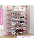 Stojak na buty organizer na obuwie aluminium Metal stały stojak na buty DIY buty półka do przechowywania organizer do domu akces