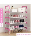Stojak na buty organizer na obuwie aluminium Metal stały stojak na buty DIY buty półka do przechowywania organizer do domu akces