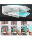 3 sztuk/zestaw nowe buty Push-pull Box Rack plastikowe składane Organizer na obuwie wieżowych szuflada pudełka buty sportowe pół
