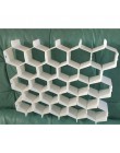 Regulowany szuflady o strukturze plastra miodu Clapboard przegroda pudełko Separator DIY siatka przechowywania organizator sorto