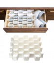 Regulowany szuflady o strukturze plastra miodu Clapboard przegroda pudełko Separator DIY siatka przechowywania organizator sorto