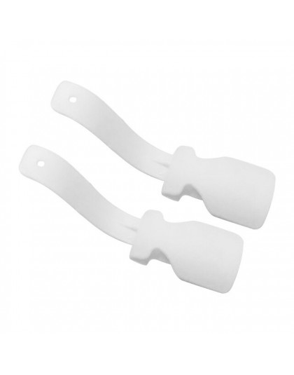 2 sztuk kolory łyżka do butów profesjonalne plastikowe Shoehorn długa rączka podnośnik do butów akcesoria narzędziowe, aby pomóc