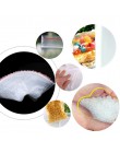100 sztuk/partia małe plastikowe torby na zamek błyskawiczny zamykana przezroczysta biżuteria/torba do przechowywania żywności k
