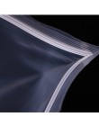 100 sztuk przechowywanie żywności torby biżuteria Ziplock Zip zamknięcie strunowe plastikowe przezroczyste torebki do ponownego 