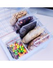 100 sztuk przechowywanie żywności torby biżuteria Ziplock Zip zamknięcie strunowe plastikowe przezroczyste torebki do ponownego 