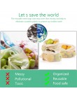 15 sztuk 12 sztuk wielokrotnego użytku torby z siatki z organicznej bawełny zmywalne worki siatkowe dla robienia zakupów spożywc