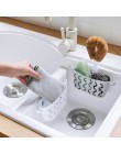 1 sztuk plastikowy pojemnik do przevhowywania wiszący kosz kuchnia Organizer do zlewu wielofunkcyjny uchwyt płuczki gąbki mydła 