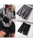 Wysokiej talii 2019 modne spodenki damskie seksowne spodenki dla motocyklisty fitness koreańskie casual sexy krótkie bawełniane 