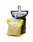 Przechowywanie żywności klipsy do woreczków ze stali nierdzewnej 2/3/4 cala szerokość trwałe selladora de bolsas plasticas do ku