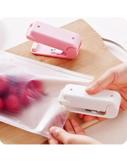 Mini Sealer Machine elektroniczna torba do pakowania w domu klipy zgrzewanie narzędzi kuchennych zgrzewarka impulsowa z tworzywa