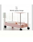 2/3/4 Layer ruchomy montaż plastikowa łazienka półka kuchenna do przechowywania Slim Slide Tower Rack oszczędność miejsca organi