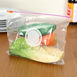 10 sztuk żywności Ziplock torba wielokrotnego użytku świeże torby na zamek błyskawiczny zamrażania ogrzewanie torby do przechowy