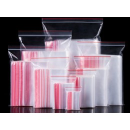 100 sztuk/partia PE samoprzylepne 6 przewody Ziplock Lock zip Poly wyczyść torby plastikowe torby do przechowywania żywności gru