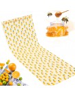 100x33cm wosk pszczeli folia spożywcza wielokrotnego użytku ekologiczne zrównoważone uszczelnienie silikonowe drzewo żywica olej
